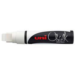 Uni-Ball PWE-17K marqueur à craie liquie Ciseau Blanc 1 pièce(s)
