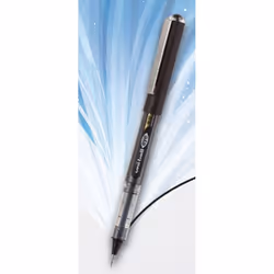 Uni-Ball EYE Ultra Micro, Stylo à bille retractable avec clip, Noir, Transparent, Noir, 0,38 mm, Ambidextre, 1 pièce(s)