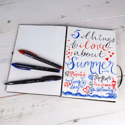 Uni-Ball UBA-188M Stylo à bille retractable avec clip Bleu 1 pièce(s)