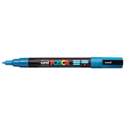 POSCA PC-3M Bleu clair scintillant