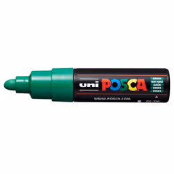 POSCA PC-7M Vert, Vert, Multicolore, 1 couleurs, Encre à base d'eau, Pointe ogive, Rond