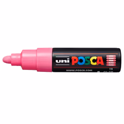 POSCA PC-7M Rose, Rose, Multicolore, 1 couleurs, Encre à base d'eau, Pointe ogive, Rond