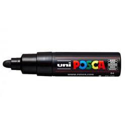 Uni-Ball PC-7M Negro marqueur 1 pièce(s) Noir