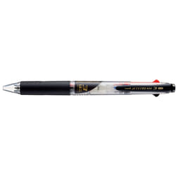 Uni-Ball SXE3-400-10 Noir, Bleu, Rouge Stylo à bille rétractable avec clip 1 pièce(s)
