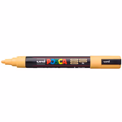 POSCA PC-5M Abricot, Abricot (couleur), Multicolore, 1 couleurs, Moyen, Encre à base d'eau, Pointe ogive