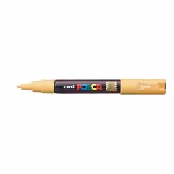 POSCA PC-1MC Abricot, Abricot (couleur), Multicolore, 1 couleurs, Extra-fin, Encre à base d'eau, Pointe ogive