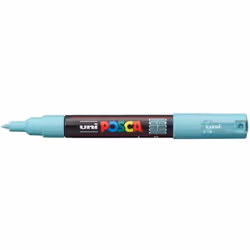 POSCA PC-1MC Vert aqua, Eau, Vert, Multicolore, 1 couleurs, Extra-fin, Encre à base d'eau, Pointe ogive