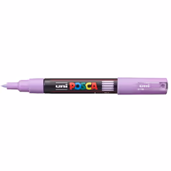 POSCA PC-1MC Lavande, Lavande, Multicolore, 1 couleurs, Extra-fin, Encre à base d'eau, Pointe ogive