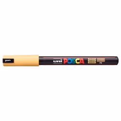 POSCA PC-1MR, 1 pièce(s), Beige, Fibre tip, Beige, Noir, Fin/Ultra-fin, 0,7 mm