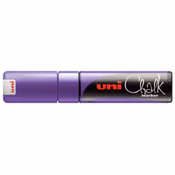 Uni-Ball PWE-8K marqueur à craie liquie Ciseau Violet 1 pièce(s)