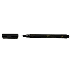 Feutre Uni Pin pointe extra fine pinceau brush noir EFBR50 Uni Ball
