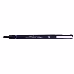 Uni-Ball uni PIN stylo de calligraphie Noir 1 pièce(s)