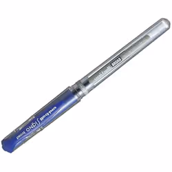 Uni-Ball UM-153, Stylos à encre gel avec bouchon, Bleu, Bleu, Transparent, Plastique, Caoutchouc, Rond, Caoutchouc
