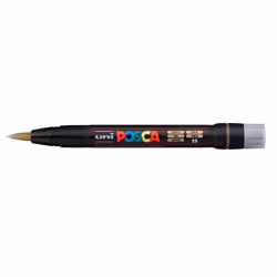 POSCA PCF-350 Or, Or, Noir, Or, 1 couleurs, Encre à base d'eau, Pointe du marqueur, Rond
