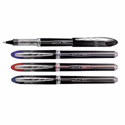 Uni-Ball UB-205 Vision Elite, Noir, Bleu, Chrome, Bleu, Plastique, 0,5 mm, 0,4 mm, 1 pièce(s)