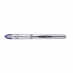 Uni-Ball UniBall, Stylo à bille, Argent, Violet, Violet, 0,8 mm