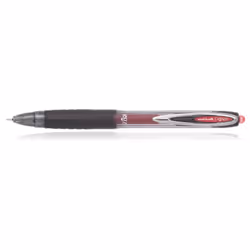 Uni-Ball 10.1.0216, Stylos rétractables à encre gel, Rouge, Noir, Rouge, Acier inoxydable, Plastique, Caoutchouc, 0,7 mm, Mét ...