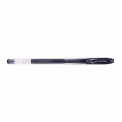Uni-Ball UM-120, Stylos à encre gel avec bouchon, Noir, Noir, Transparent, Plastique, Rond, Plastique