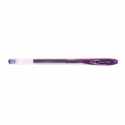 Uni-Ball UM-120, Stylos à encre gel avec bouchon, Violet, Violet, Transparent, Plastique, Rond, Plastique