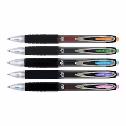 Uni-Ball UMN-207 Signo 207RT, Vert, Noir, Vert, Acier inoxydable, Plastique, Caoutchouc, 0,7 mm, Métal, CE