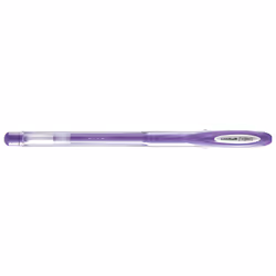 Uni-Ball Signo, Stylo à bille retractable avec clip, Violet, Violet, Plastique, 0,7 mm