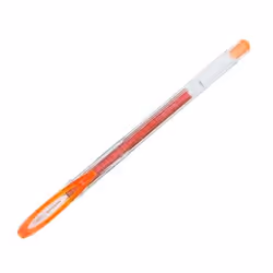 Uni-Ball UM-120 SP, Stylos à encre gel avec bouchon, Orange, Orange, Transparent, Plastique, Rond, Plastique
