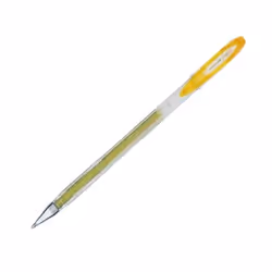 Uni-Ball Signo UM-120 SP, Stylos à encre gel avec bouchon, Or, Or, Transparent, Plastique, Rond, Plastique
