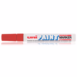 Uni-Ball PX-20, Rouge, Rouge, Blanc, Moyen, Pointe ogive, 2,2 mm, 2,8 mm