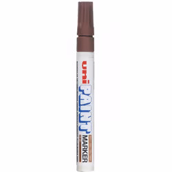 Uni-Ball PX-20, Marron, Marron, Blanc, Moyen, Pointe ogive, 2,2 mm, 2,8 mm