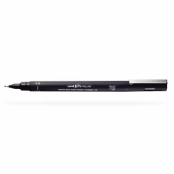 Uni-Ball Pin 05200 N, 1 pièce(s), Noir, Pointe fine, Noir, Rond, 0,5 mm