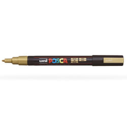 POSCA PC3M OR marqueur 1 pièce(s) Pointe fine