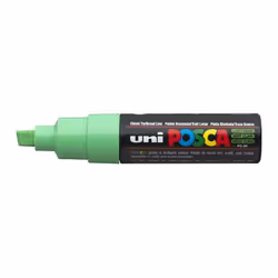 POSCA uni PC-8K, 1 pièce(s), Vert, Pointe biseautée, Noir, Vert, 8 mm, Encre à base d'eau