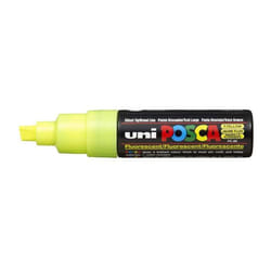 Uni-Ball uni POSCA PC-8K marqueur 1 pièce(s) Pointe biseautée Jaune