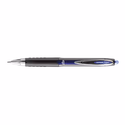 Uni-Ball Signo UMN-207, Stylo à bille retractable avec clip, Noir, Bleu, Métallique, Bleu, Polypropylène (PP), Acier inoxydab ...