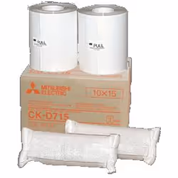 Mitsubishi Electric CK-D715, Blanc, 4" x 6", 800 feuilles, 152 x 102 mm