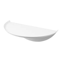 Yamazaki - Etagère murale ronde L40 cm - TOWER - Blanc