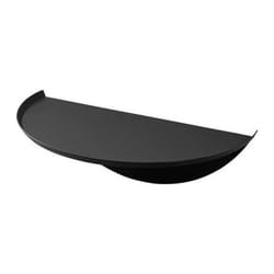 Yamazaki - Etagère murale ronde L40 cm - TOWER - Noir