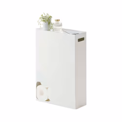 Yamazaki - Rangement pour papier toilette L33 cm - PLATE - Blanc