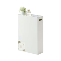 Yamazaki - Rangement pour papier toilette L33 cm - PLATE - Blanc