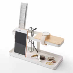 Yamazaki Tower, Acier, Bois, Blanc, 97 mm, 245 mm, 113 mm, 620 g