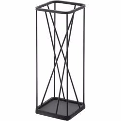Yamazaki - Porte-parapluie en métal - L17 cm - Noir