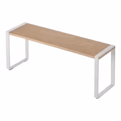 Yamazaki Tosca, Étagère, Autonome, Acier, Bois, Blanc, Bois, Cuisine, 2 kg