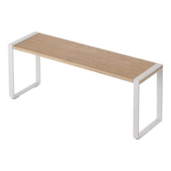 Yamazaki Tosca Étagère Autonome Acier, Bois Blanc, Bois