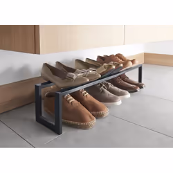 Yamazaki 3191 Organisateur pour chaussures Fermé Noir
