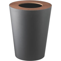 Yamazaki - Poubelle ronde L23 cm - RIN - Noir