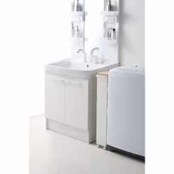 Yamazaki 3627 étagère et rangement pour salle de bain Blanc Acier, Bois - Vue supplémentaire 5