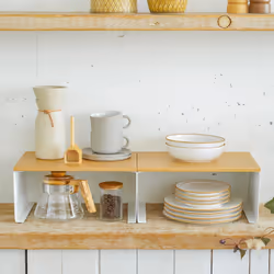 Yamazaki 3923 Étagère Autonome Acier, Bois Blanc, Bois