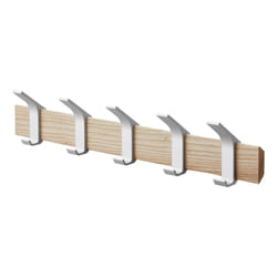 Yamazaki 4116 porte-manteaux Mural 5 crochet(s) Beige