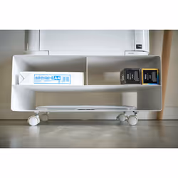 Yamazaki 4348 Étagère Autonome Acier Blanc - Vue supplémentaire 4