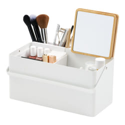 Yamazaki - Boîte à maquillage L31 cm - TOWER - Blanc